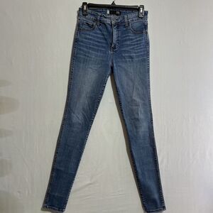 Kut From The Kloth Jeans Women's 2 Blue Denim Medium Wash Mid-Rise Skinny‎ Leg